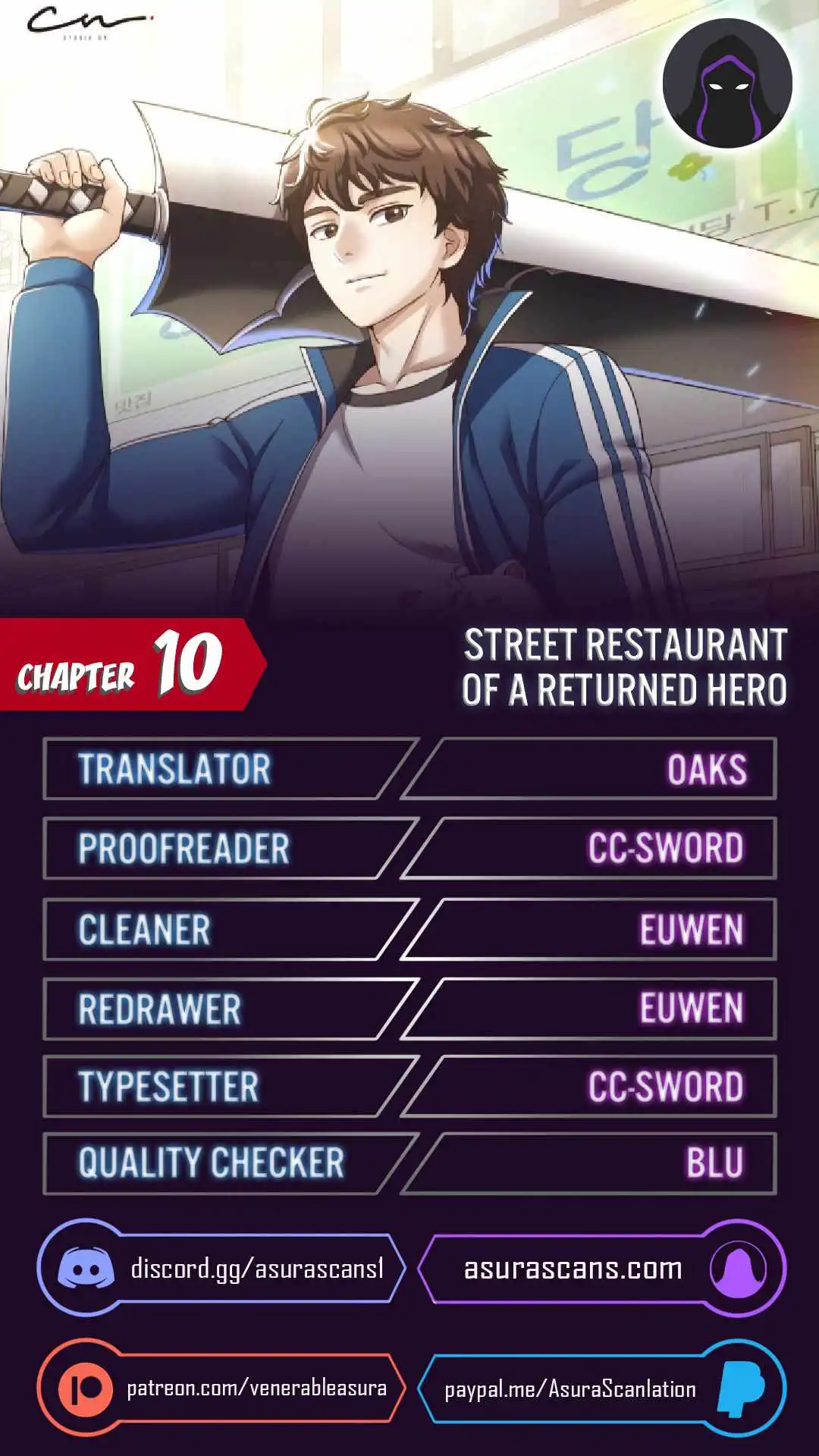 Street Restaurant of a Returned Hero Chapter 10 1